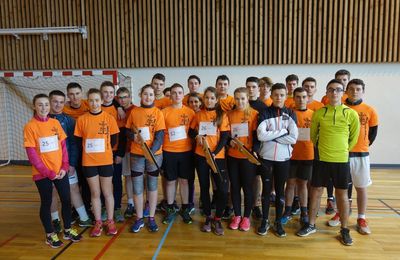 Biathlon , une première en UNSS lycée !