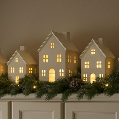 Une déco pour toute l'année: la petite maison céramique .....