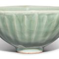 A 'Longquan' celadon-glazed 'lotus' bowl, Southern Song dynasty (1127-1279)