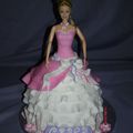 Gâteau princesse (poupée)