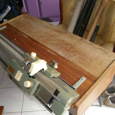 Machine à tricoter "vintage"