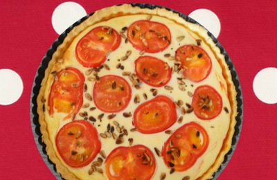 Tarte tomate et ricotta