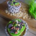 Cupcake au thé au jasmin et topping au citron vert