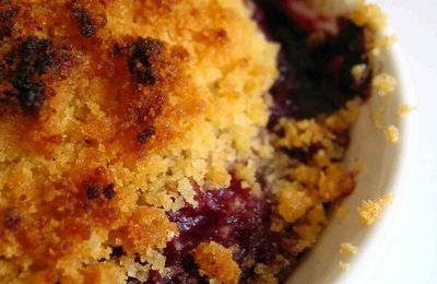 Crumble aux fruits rouges