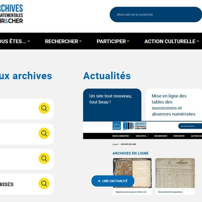 Archives départementales de Loir-et-Cher