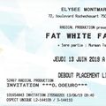 Fat White Family - Jeudi 13 Juin 2019 - Elysée Montmartre (Paris)