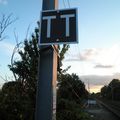 Signalisation ferroviaire : repérage de point d'arrêt en gare.