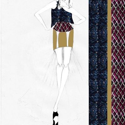 Croquis de mode - la créativité à l'état brut.