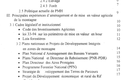 Montagne marocaine : une politique de développement/protection en déshérence qui attend toujours sa loi spécifique depuis 25 ans