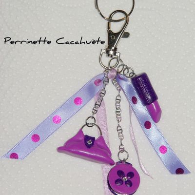 Porte clés "So girly"