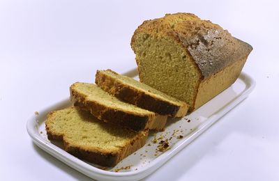 Quatre-quarts à la pistache