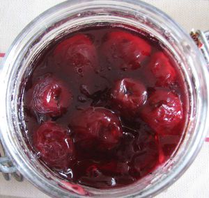 Confiture de cerises