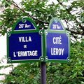 Cité Leroy et Villa de l'Ermitage