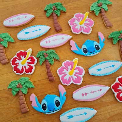 Biscuits thème Stitch