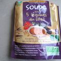 Soupe Bio Danival: Soupe aux 5 légumes du soleil
