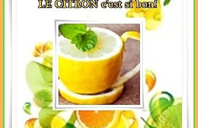 Grand jeu concours: "LE CITRON, C'EST SI BON"