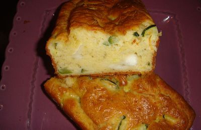 Cake courgette/chèvre