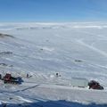 Démontage de la cabane de pêche