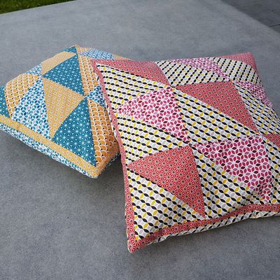 Nouveau coussins façon "patchwork"
