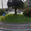 Rond-point à Savona (Italie)