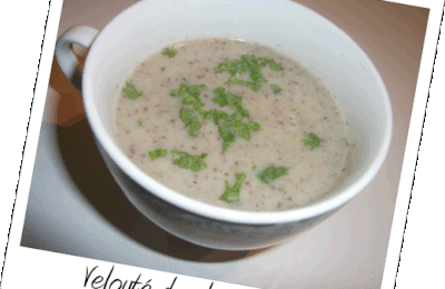 Velouté de champignons (1,5pp)