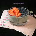 Le chia pudding pour un petit-déjeuner « Healthy » 