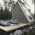 Une cabane en pleine nature