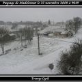 Un petit cm de neige est tombé aujourd'hui