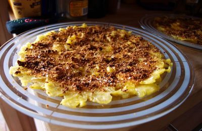 Carpaccio d'ananas & croûte de coco caramélisée