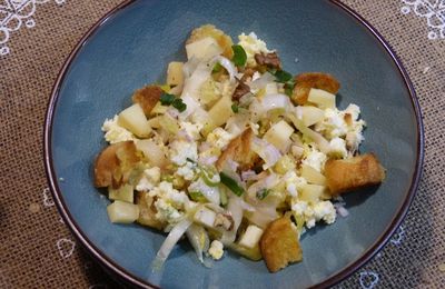 Salade d'endives et œufs durs