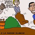 Course à la Maison Blanche . .