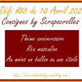 Défi #85 du 10 Avril 2023 - Consignes