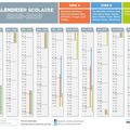 Calendrier scolaire 2018 - 2019