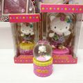 Figurine+trinket box+mini snow globe Hello Kitty Funky!