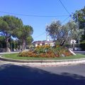 Rond-point à Salon de Provence