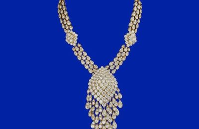 An impressive diamond necklace, by Van Cleef and Arpels, circa 1975.