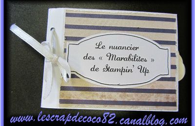 Nuancier des "Mariabilités" de Stampin' Up