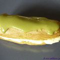 Eclairs thé matcha citron