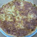 Tarte flamiche aux poireaux