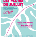 jeu-concours Les Pluies de Juillet - places de concert à gagner pour les soirées du samedi 28 et dimanche 29 juillet 2018