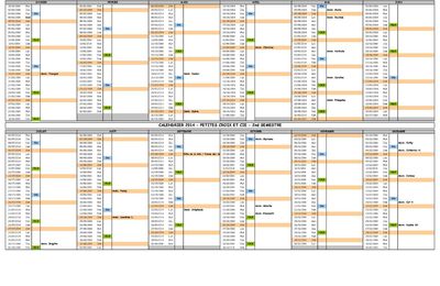 Calendrier 2014