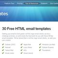 Templates de newsletters gratuites
