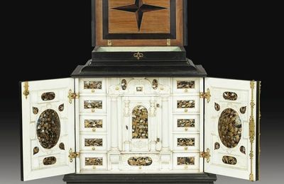 Important cabinet, travail allemand, Augsbourg, vers 1650, attribué à Melchior Baumgartner (1621–1686)