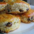 SCONES AUX RAISINS