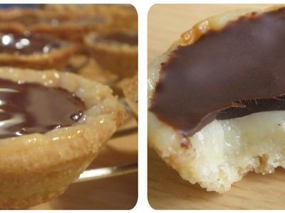 Tartelettes au caramel et chocolat