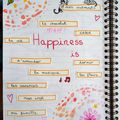 30 days of journaling : thème 2 " Happiness "