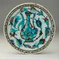 Iznik dish, Turkey, circa 1600