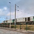 Nouveau duo de locomotives sur une voie de la gare de Belfort !
