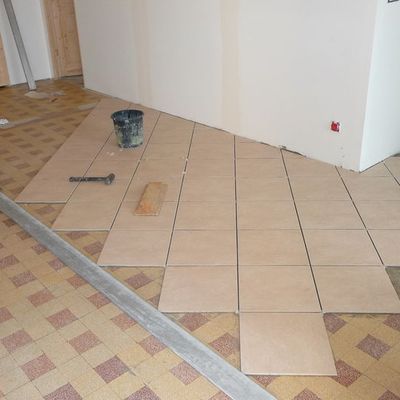 Pose du CARRELAGE 