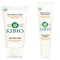 Test Kibio : Lait pour le corps et baume pour les lèvres 